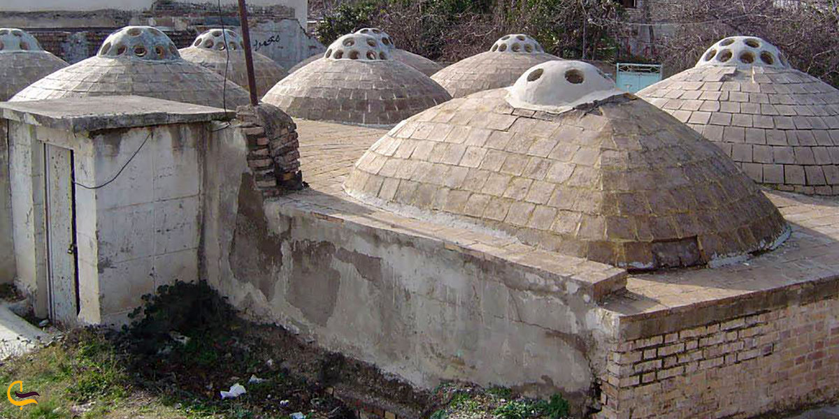 عکس حمام تاریخی رامیان