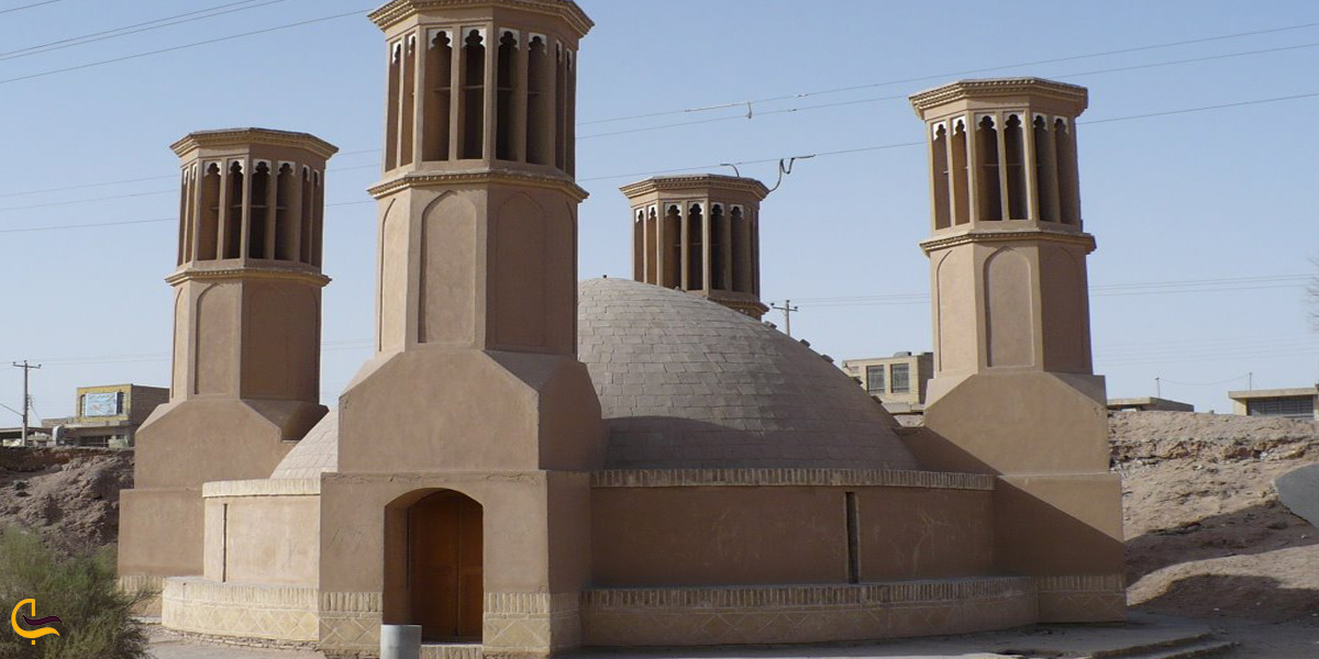 تصویری از آب انبار چهار بادگیره