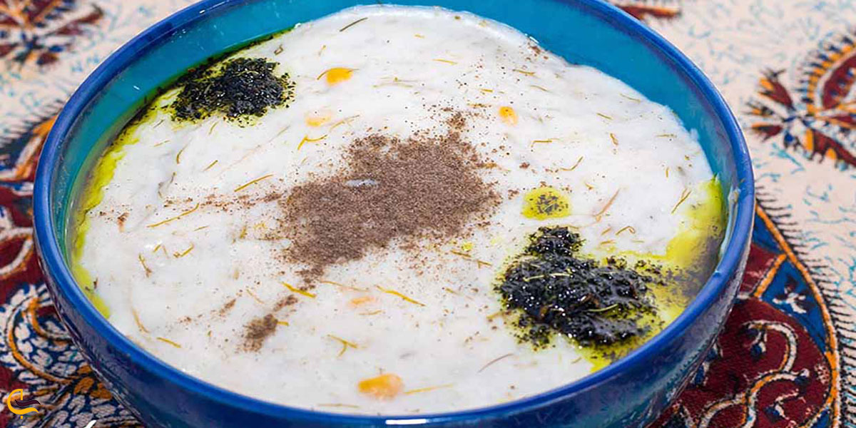 عکس آش ماست شیراز
