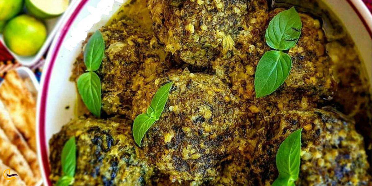 عکس کوفته سبزی شیرازی