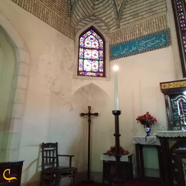 نمایی از کلیسای شمعون غیور شیراز