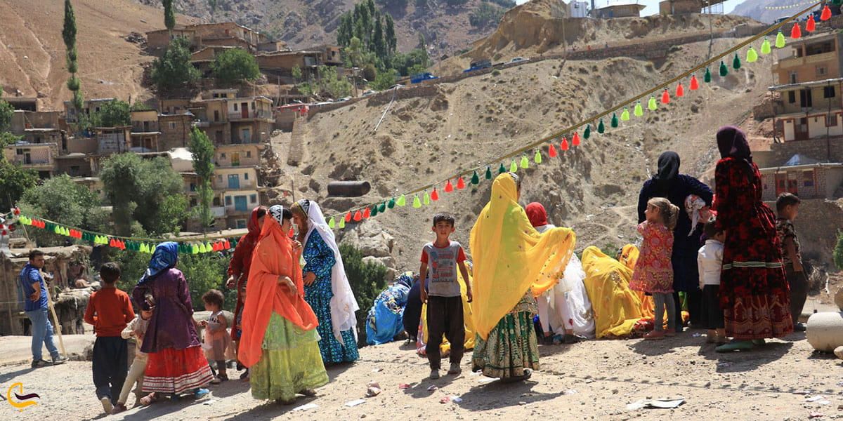 عکس مردم مهماننواز روستای سر اقا