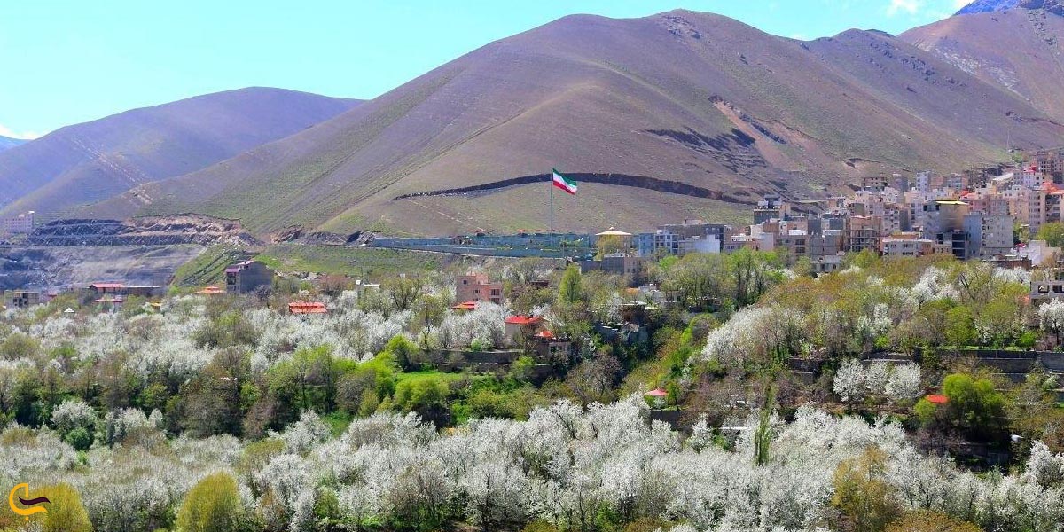 تصویری از طبیعت دره کن