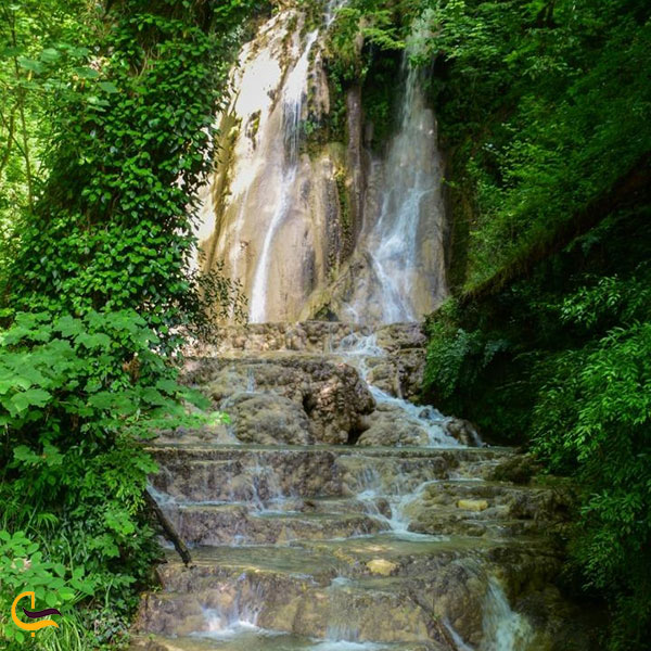 عکس پوشش گیاهی آبشار اسکلیم