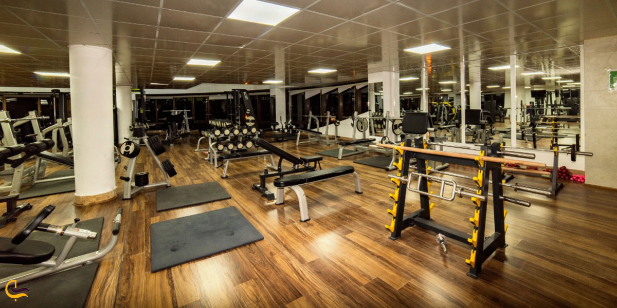 عکس سالن مخصوص بدنسازی هتل ونوس پلاس چالوس