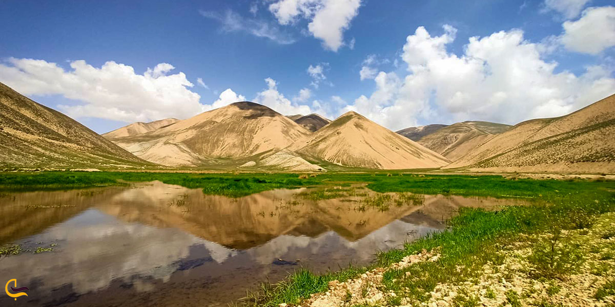 عکس چشمانداز دریاچه سد سیاه رود تهران