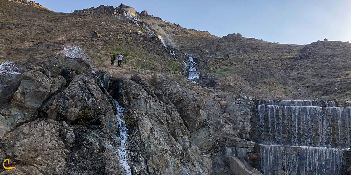 عکس آبشار مجموعه تفریحی کوهشار مشهد