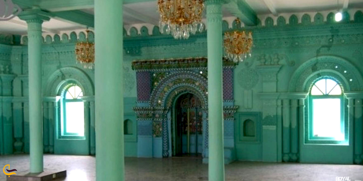 تصویری از داخل مسجد رنگونی های آبادان
