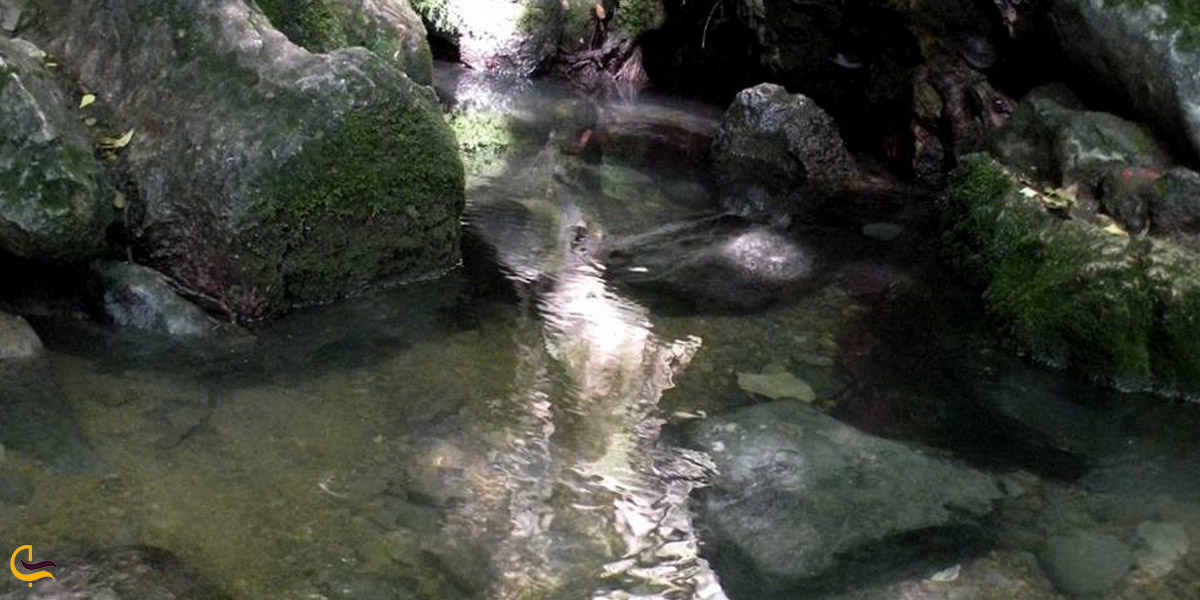 نمایی از چشمه دمکش