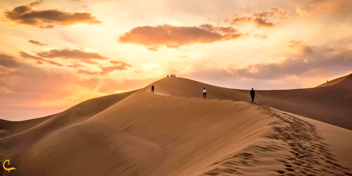 تصویری از کویر کاراکال یزد