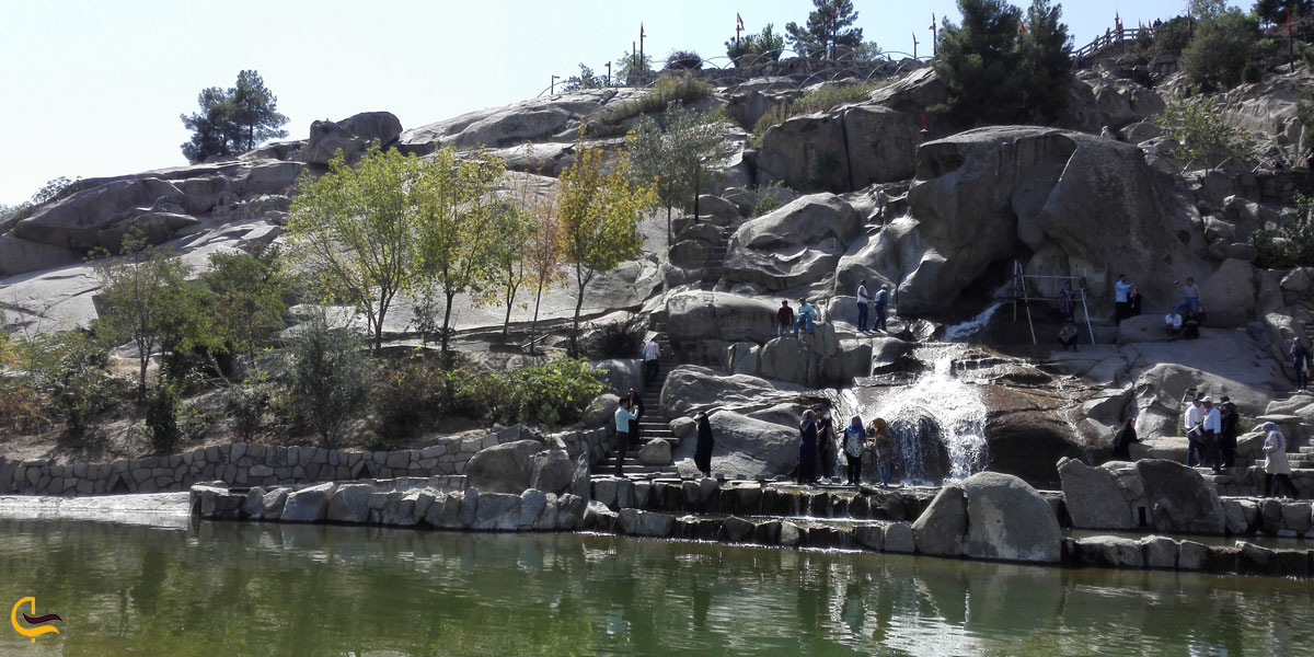 نمایی از پارک کوهسنگی مشهد