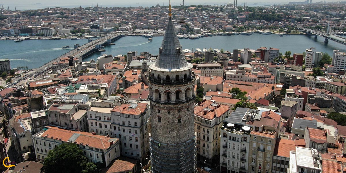 تصویری از برج گالاتا