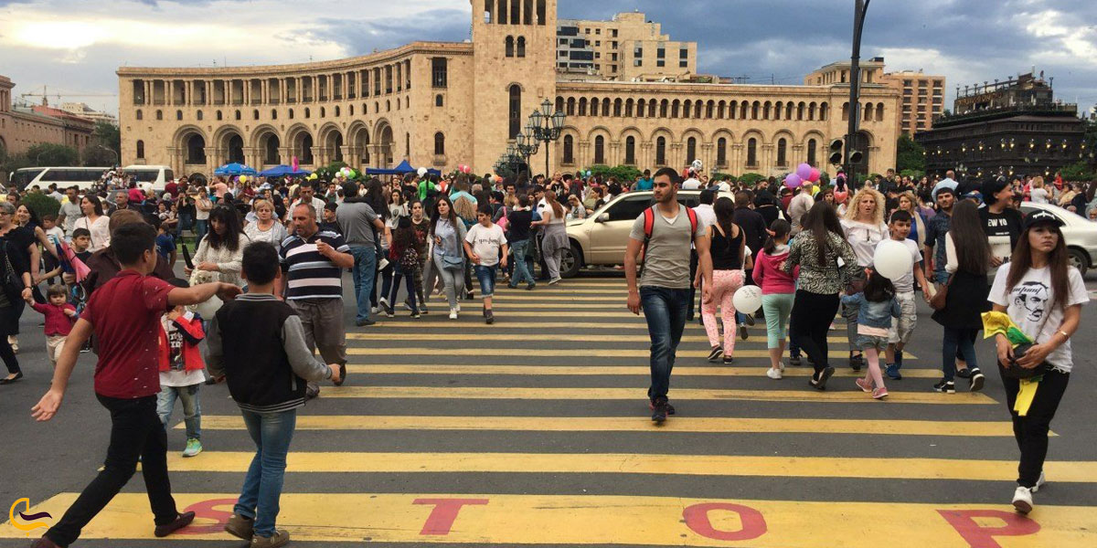 تصویری از مردم ارمنستان