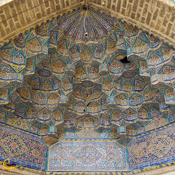 عکس معماری مسجد مشیر الملک شیراز