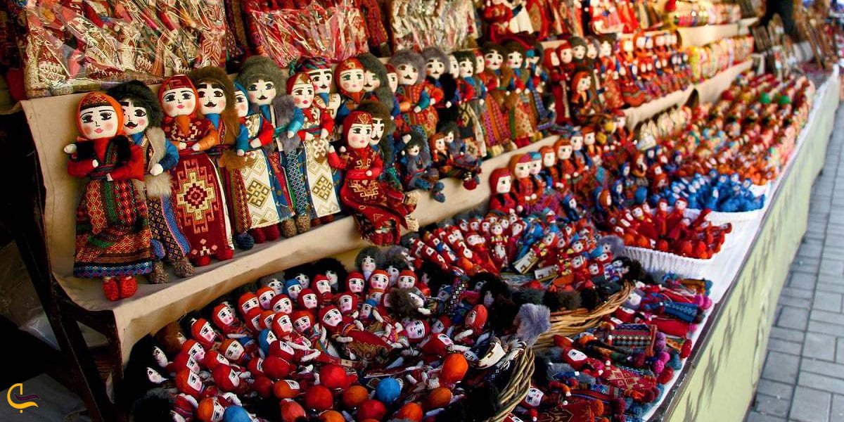 عکس عروسک‌های ارمنی در ارمنستان