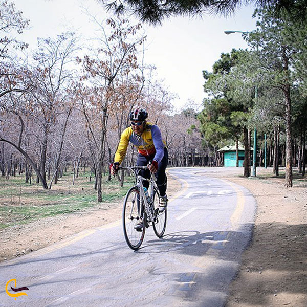 عکس پیست دوچرخه سواری آزادگان