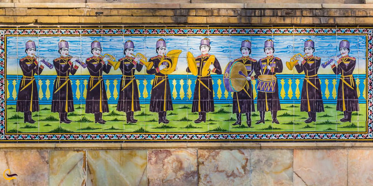 عکس کاشیکاریهای زیبا شمس العماره