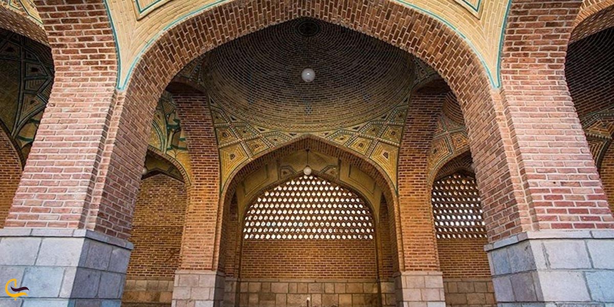 تصویری از مسجد کبود تبریز