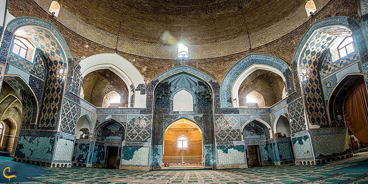 تصویری از مسجد کبود تبریز