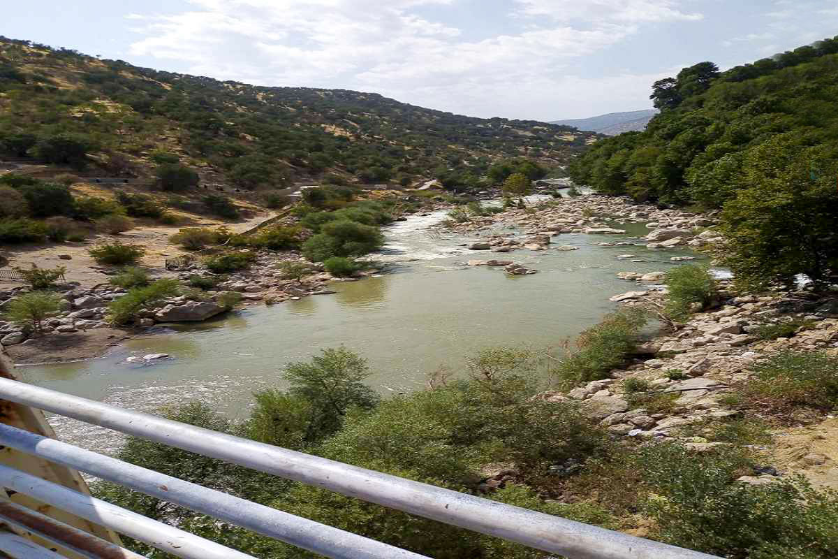 عکس رودخانه سزار لرستان