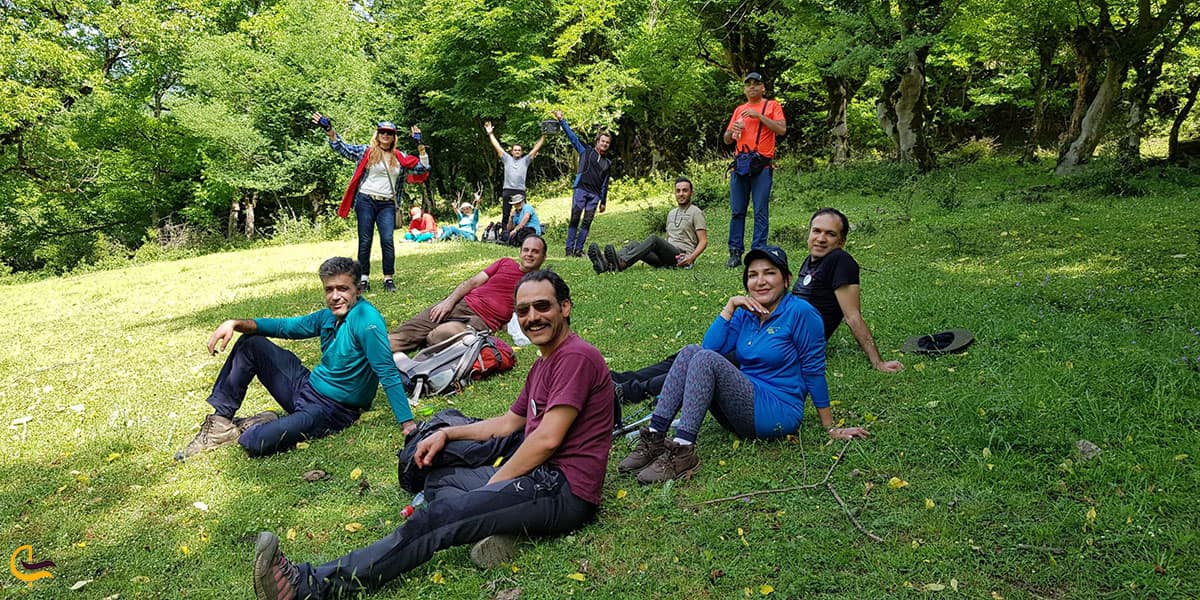 عکس جنگلگردی درآبشار ویسادار