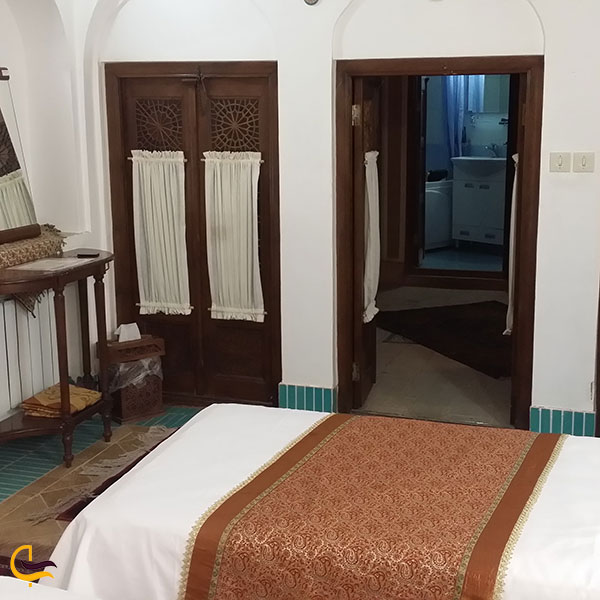 عکس اتاق های هتل تاریخی لب خندق یزد