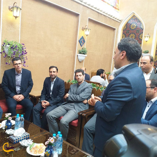 عکس افتتاح اقامتگاه‌بوم‌گردی شهرستان تیران