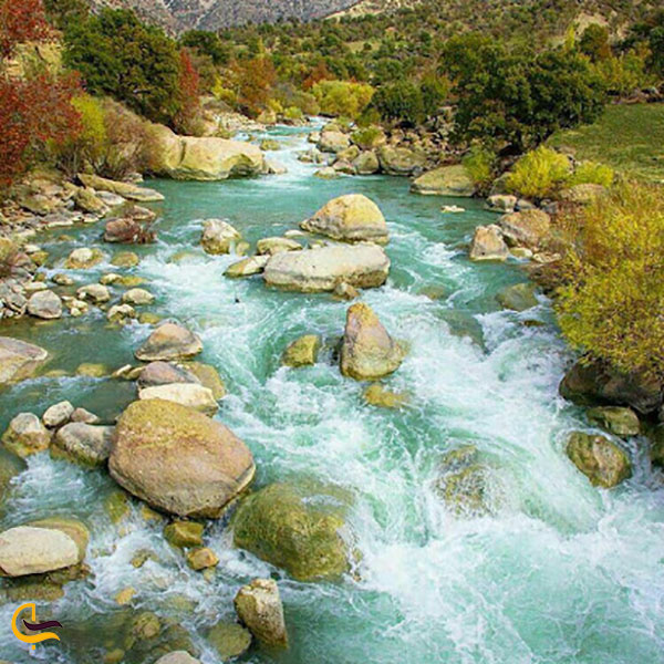 عکس طبیعت رودخانه زز