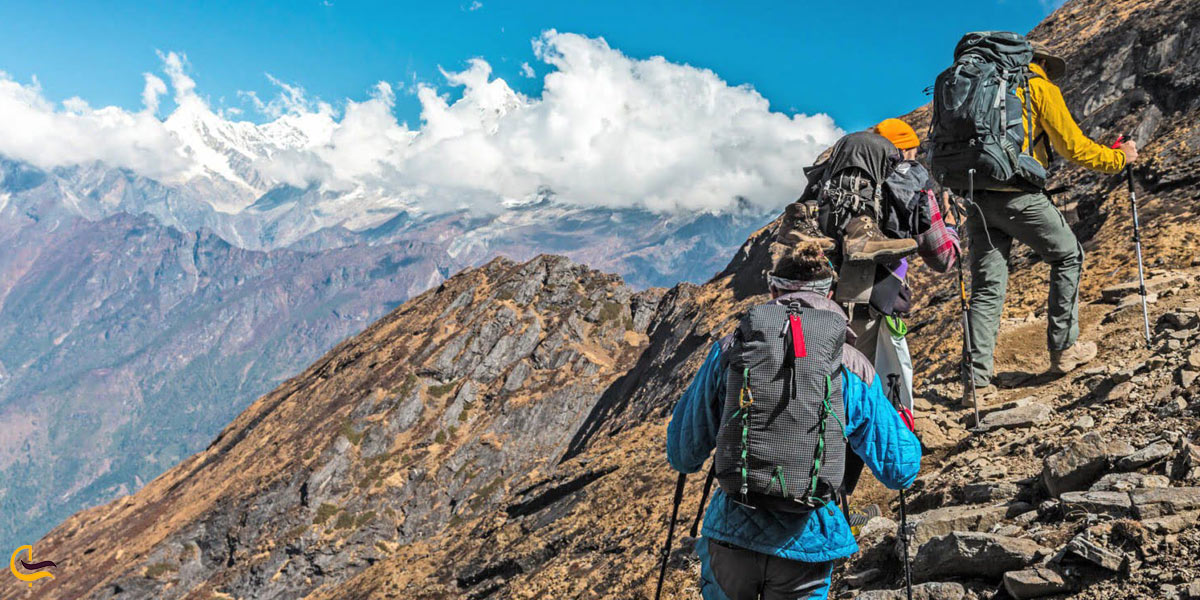 تصویری از کوه نوردی