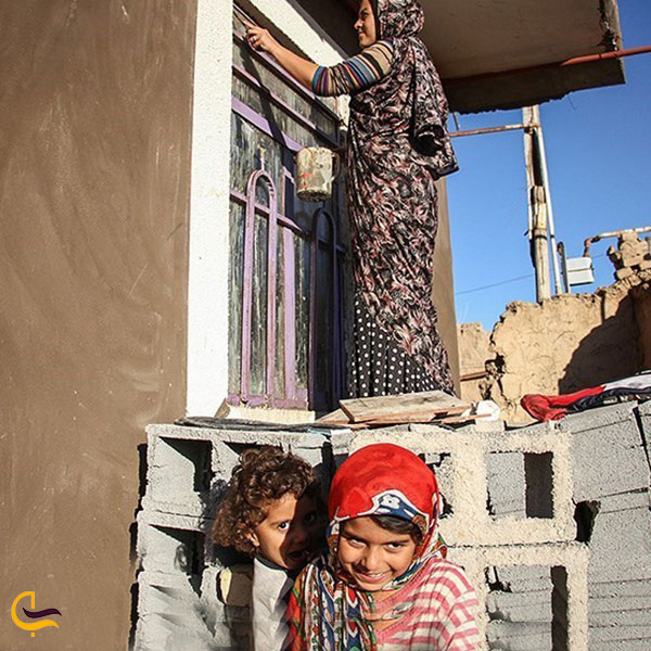 عکس مردم روستای قصر قجر آشخانه