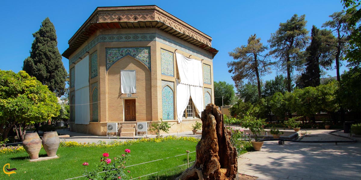 عکس از معماری باغ نظر شیراز