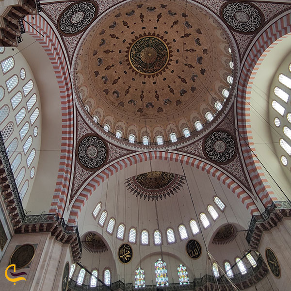 عکس معماری مسجد سلیمانیه استانبول