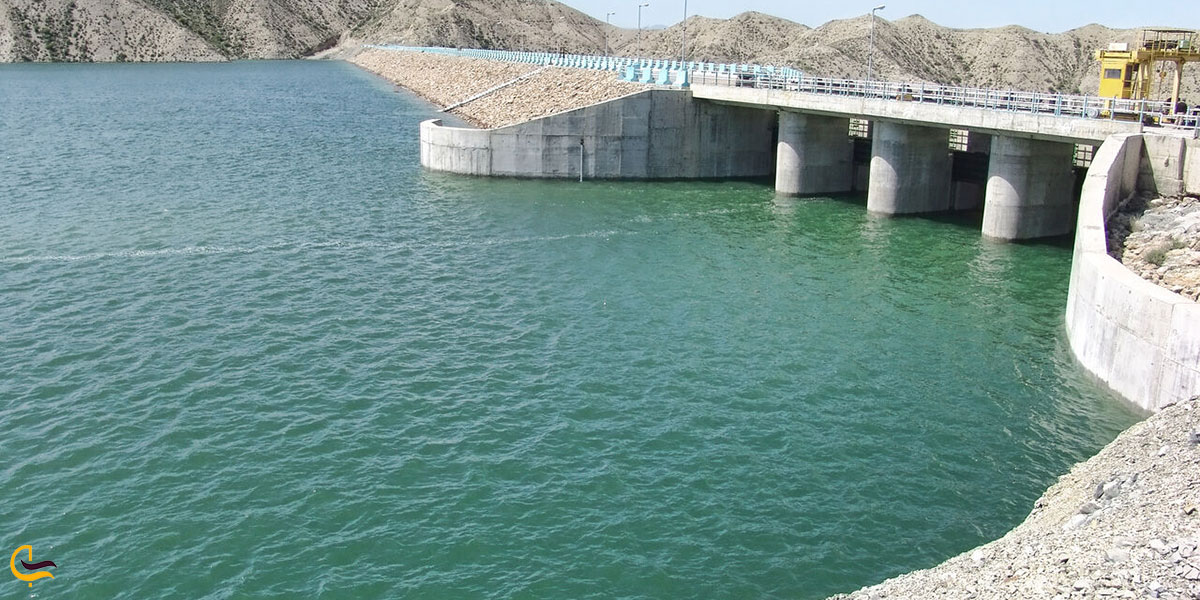 عکس دریاچه سد شیرین دره