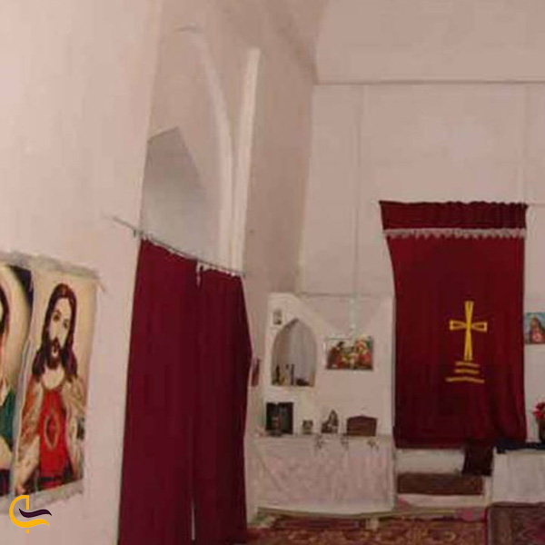 تصویری از کلیسای سرخ آباد مازندران
