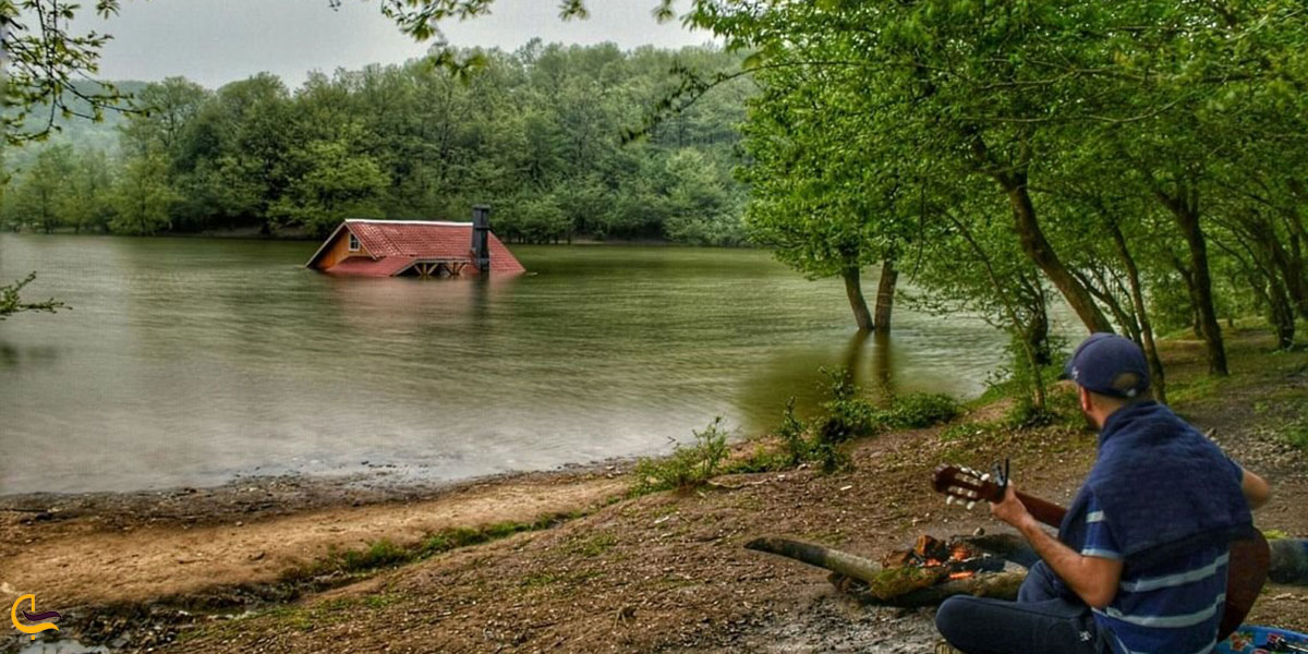 عکس افسانه دریاچه سقالکسار