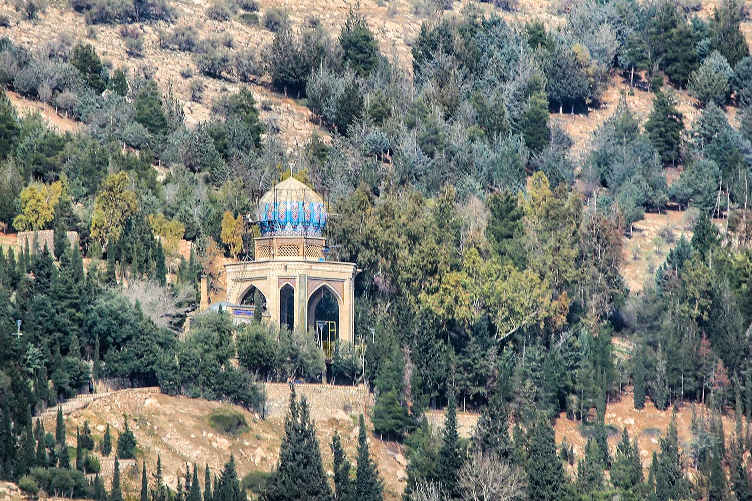 عکس آرامگاه بابا کوهی شیراز