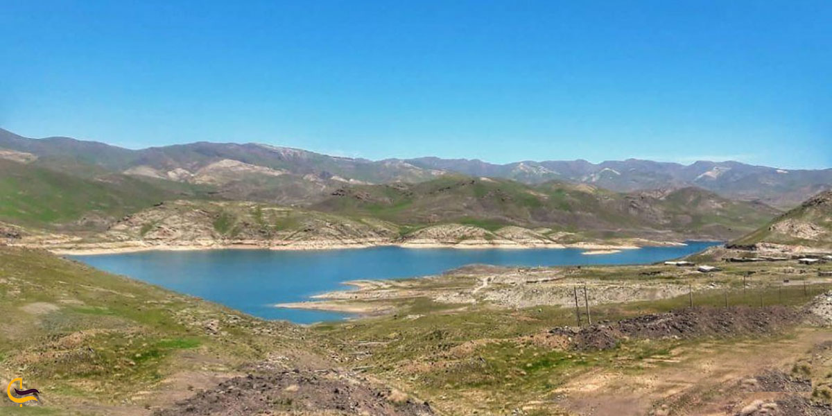 عکس دریاچه و سد تهم زنجان