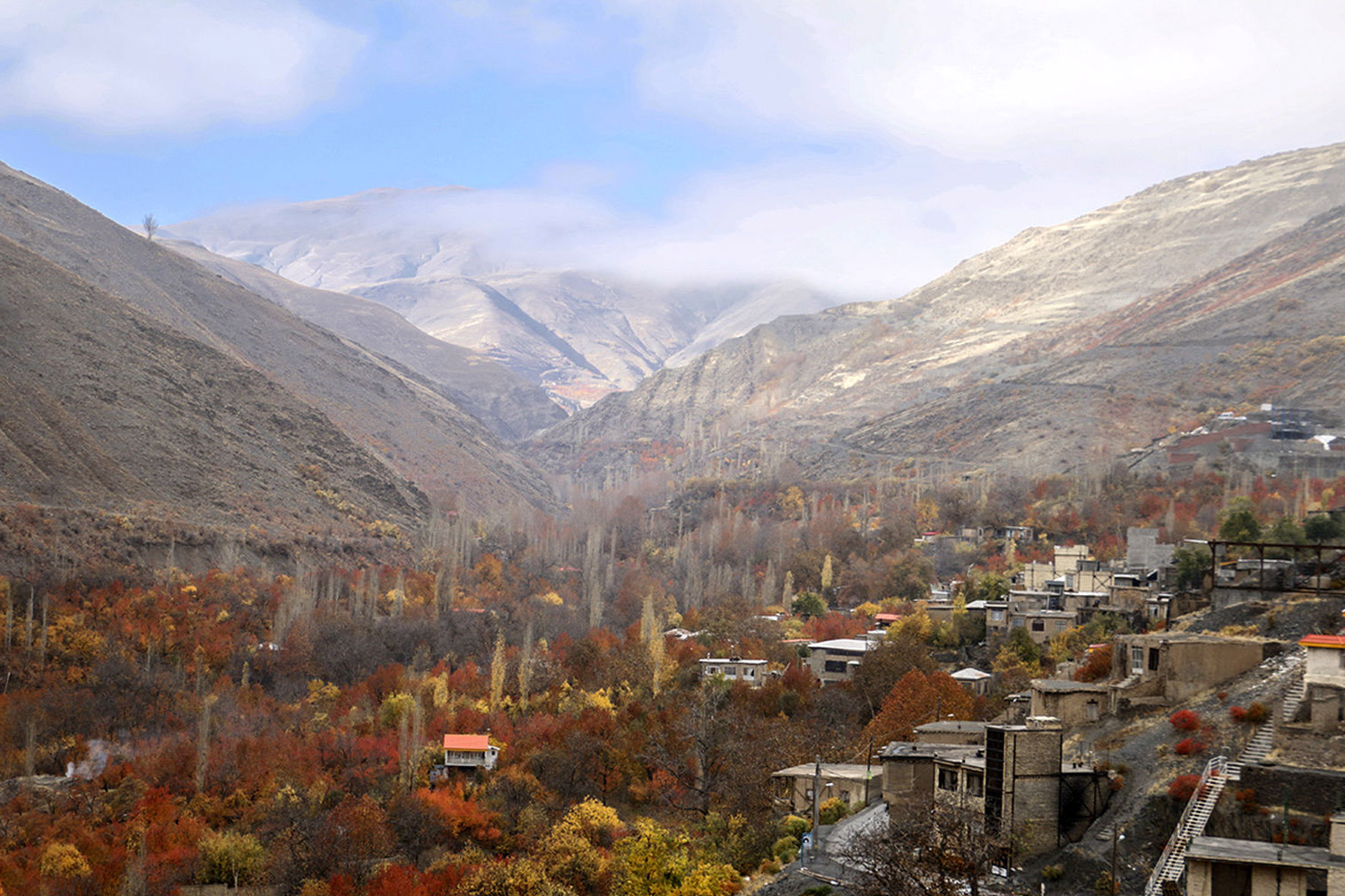 تصویری از روستای دهبار
