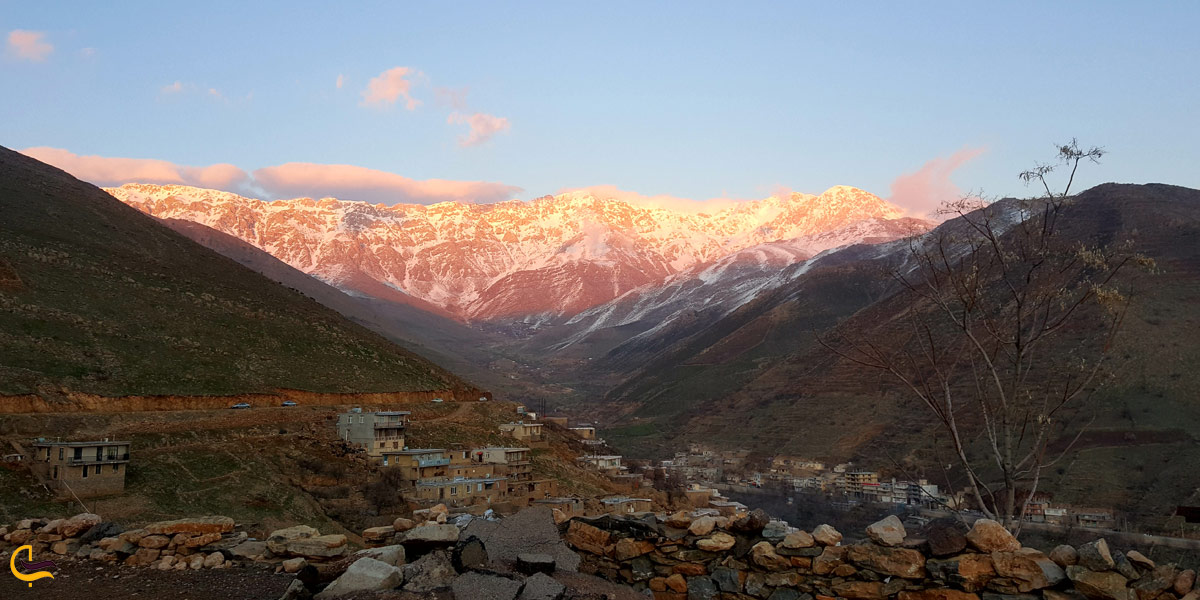 عکس از شهر پاوه