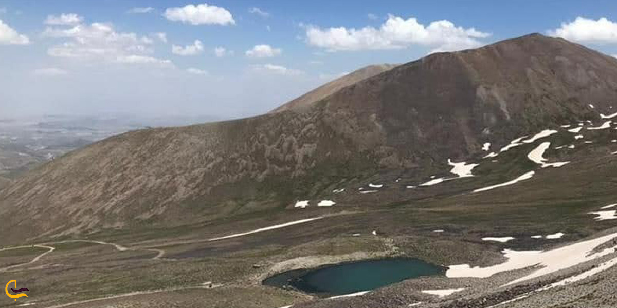 عکس از دریاچه قوچ گلی