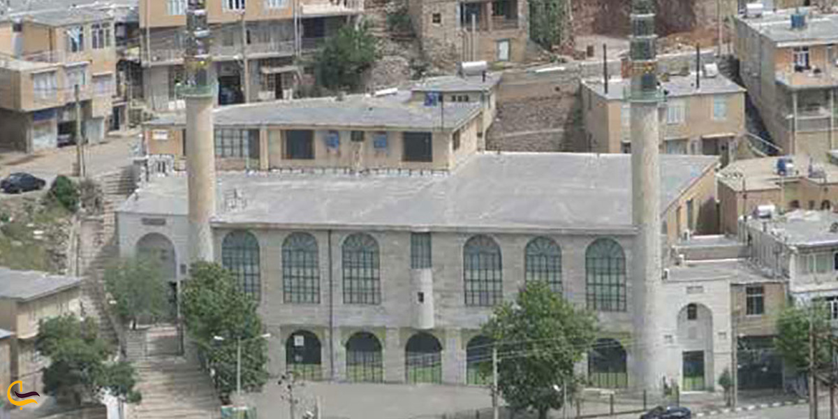 تصویری از مسجد جامع پاوه