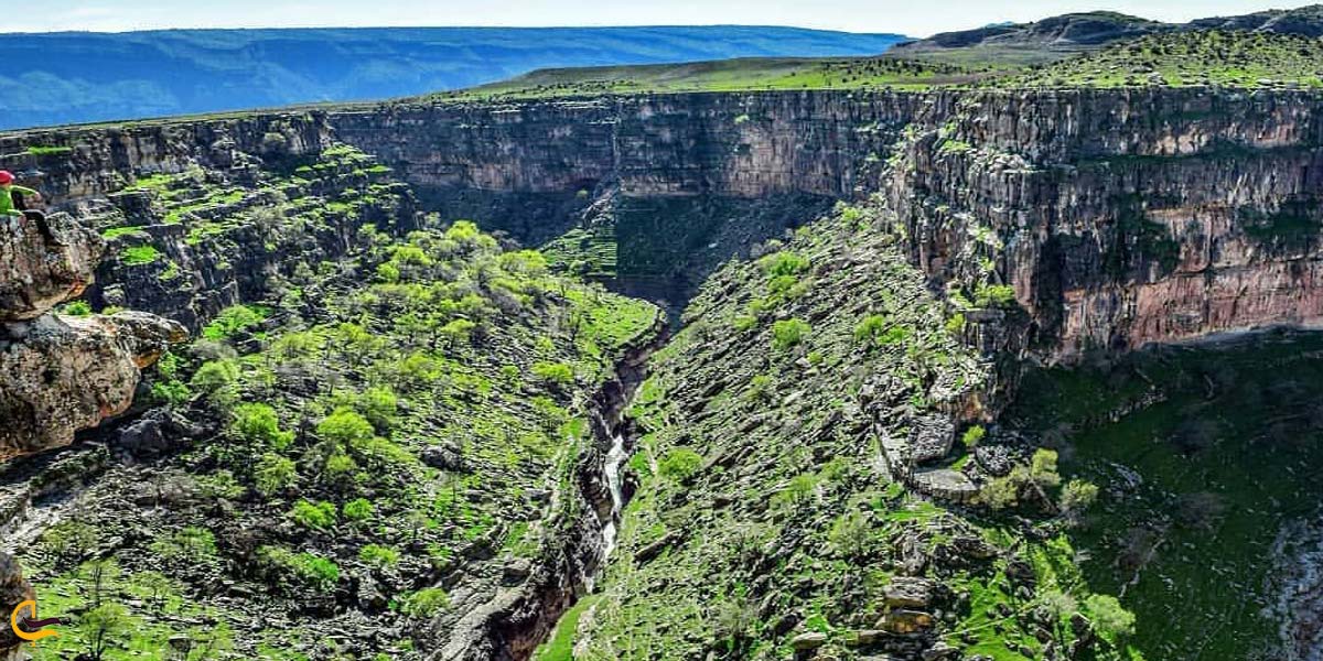تصویری از طبیعت سرسبز دره پیازه