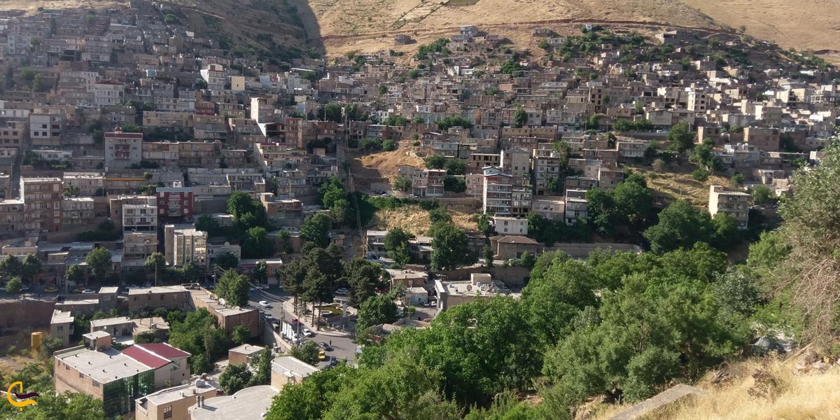 تصویری از شهر پاوه