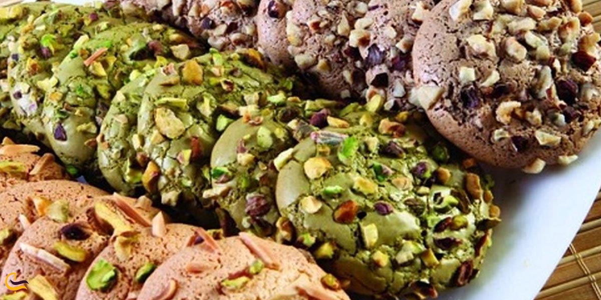 تصویری از شیرینی قرابیه سوغاتی اردبیل