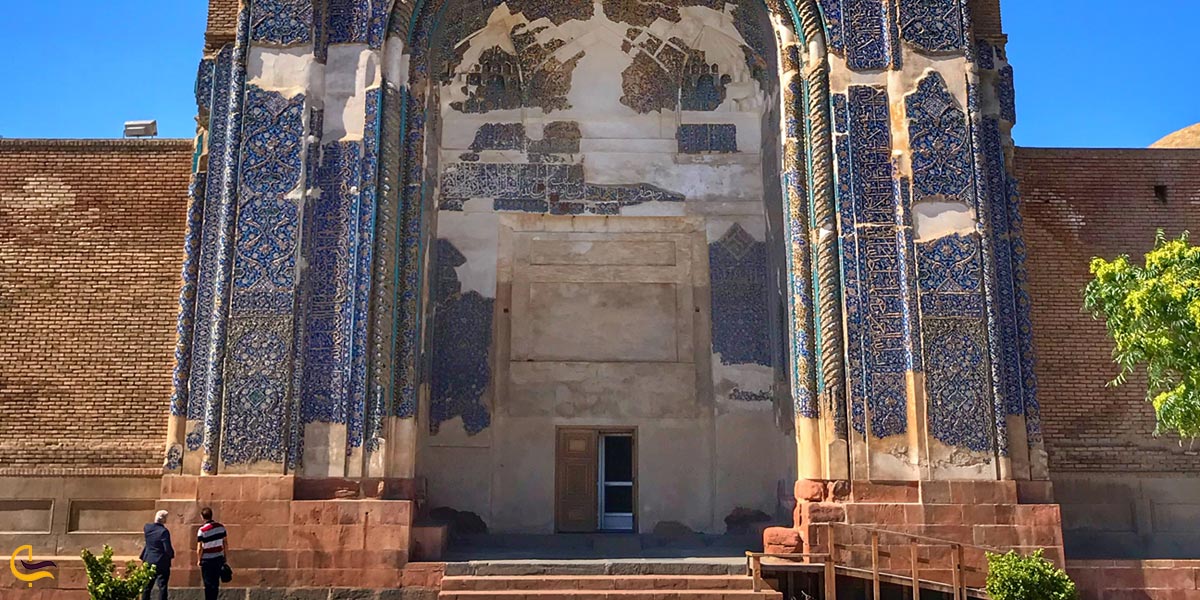 تصویری از مسجد کبود تبریز 