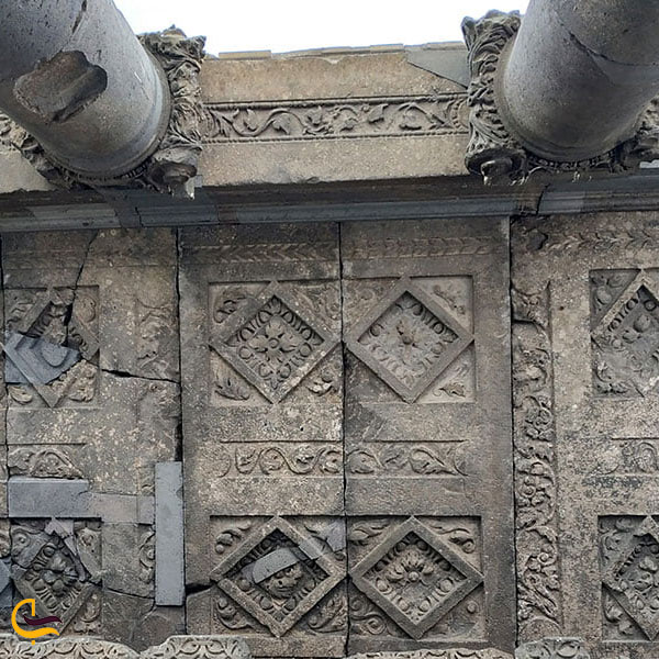 عکس معماری معبد گارنی ایروان
