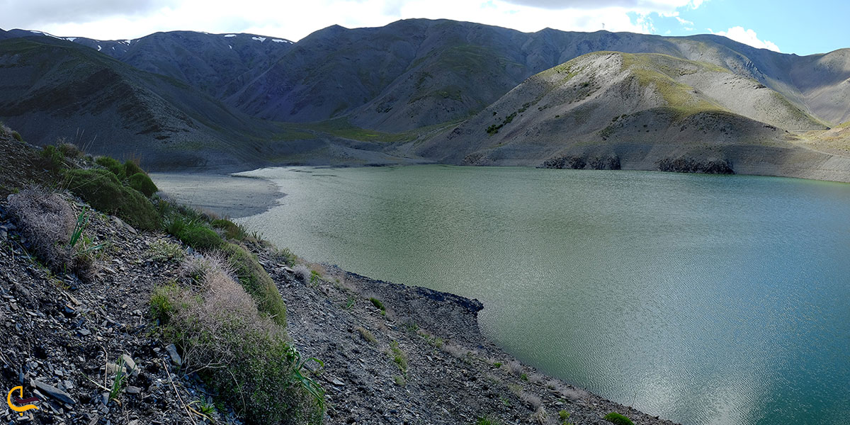 عکس دریاچه زیبای چشمه سبز