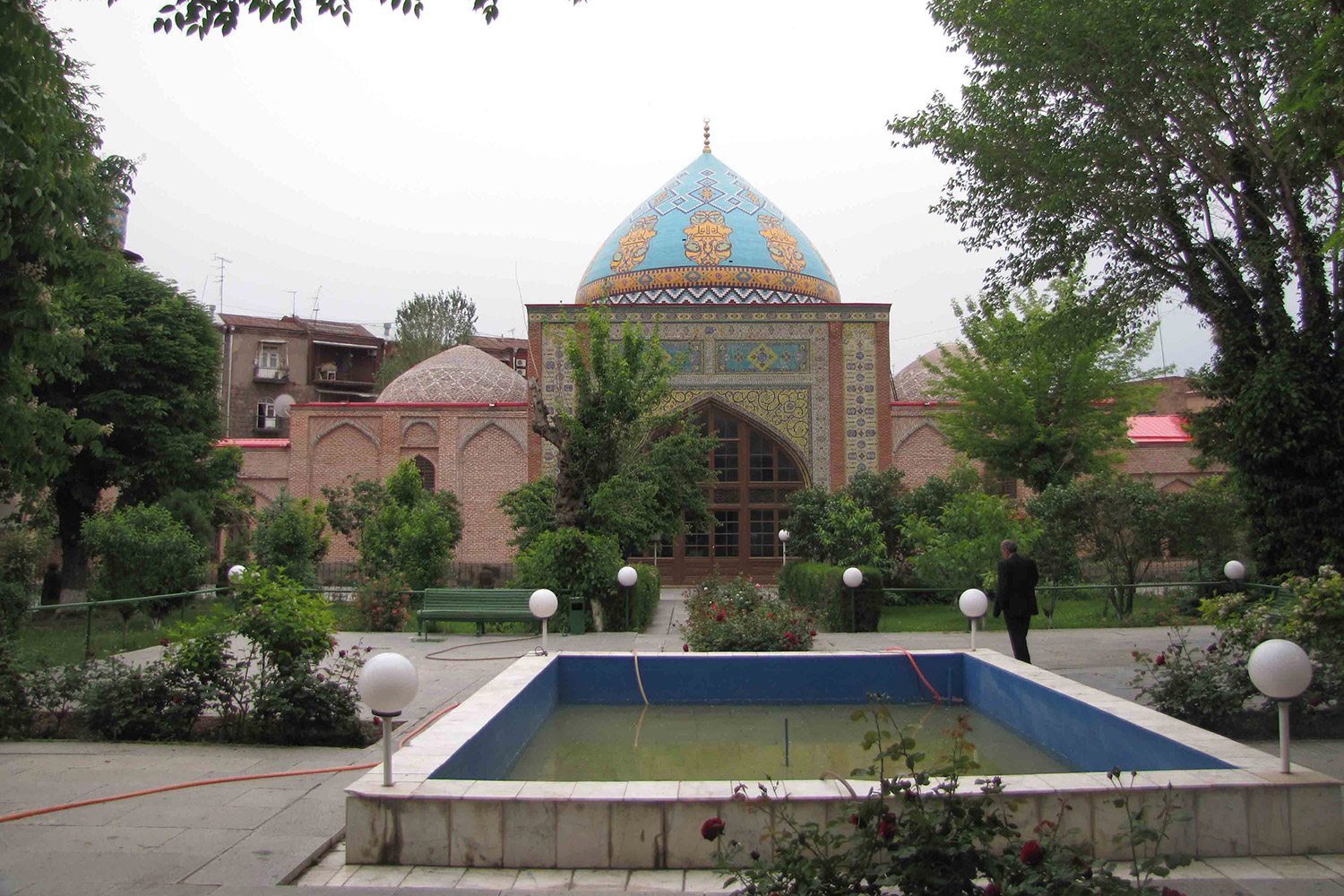 تصویری از مسجد آبی ایروان