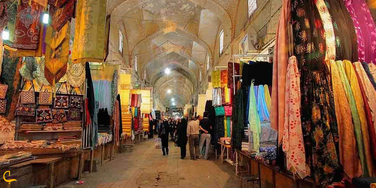 تصویری از بازار قیصریه یزد
