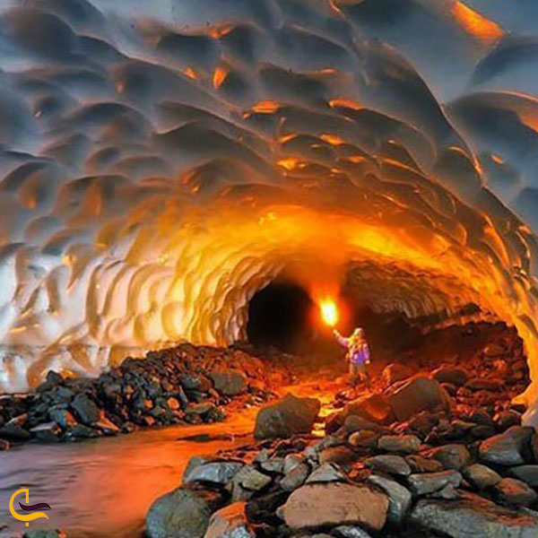 عکس غار یخی چما